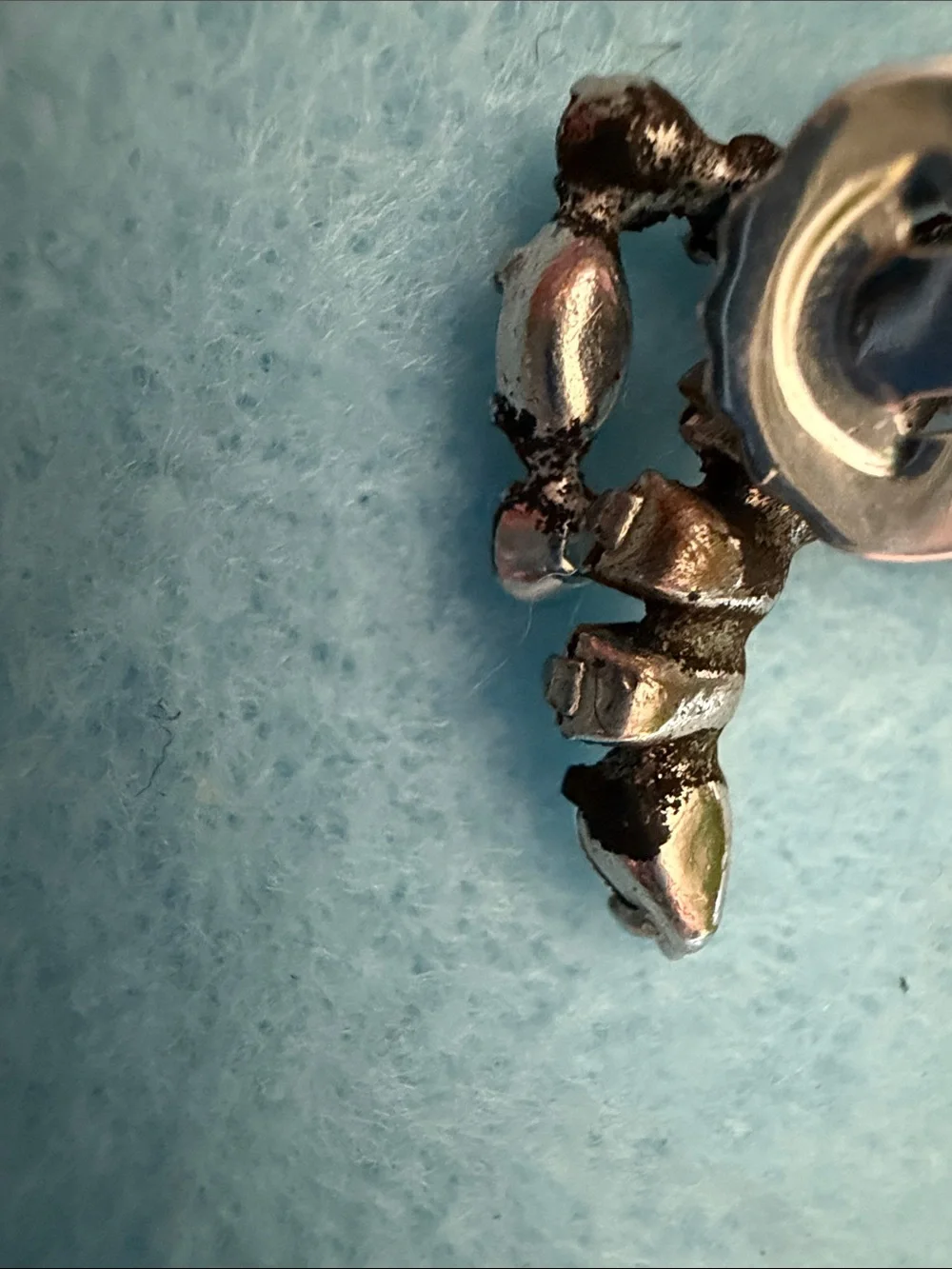 Vintage Rhinestone Climber Clip-On Earrings